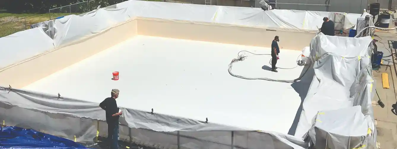 Effluent tank lining solutions by ENECON Northeast APS